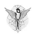 Swallow Bird tattoo design idea