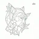 Alex tattoo design idea