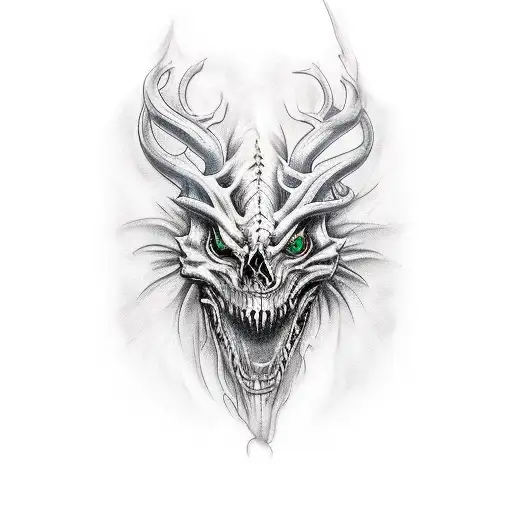 corvo tattoo design idea