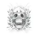 corvo tattoo design idea