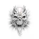 corvo tattoo design idea