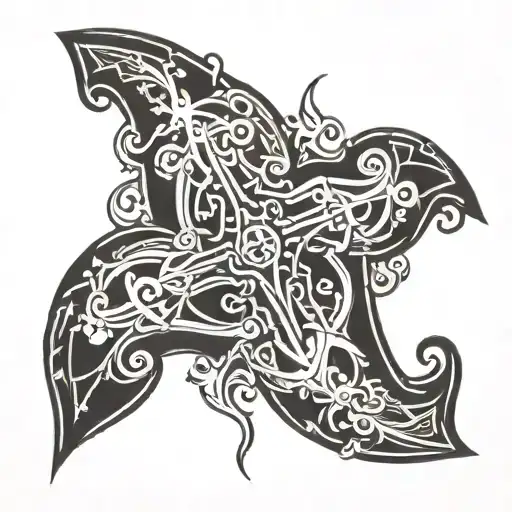 religious tattoo design idea