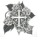 religious tattoo design idea