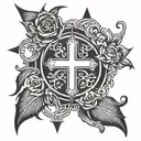 religious tattoo design idea