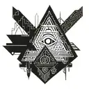 kal bhairav ​​god tattoo design idea