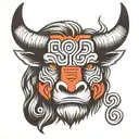 minotaur head inside labyrinth trad tattoo design tattoo design idea