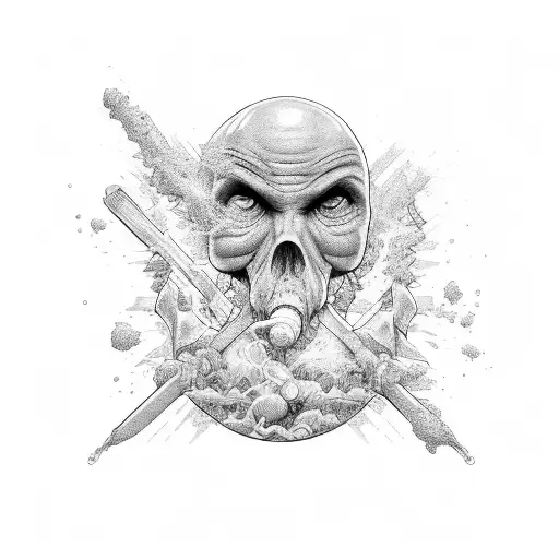 Cancer fighter and survivor with the main theme of water tattoo design idea