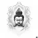 Buddha  tattoo design idea