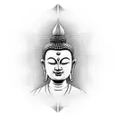 Buddha  tattoo design idea