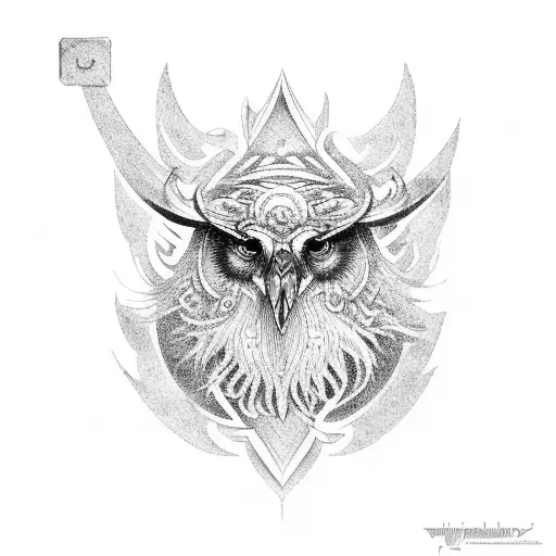 Hugin and Munin tattoo design idea