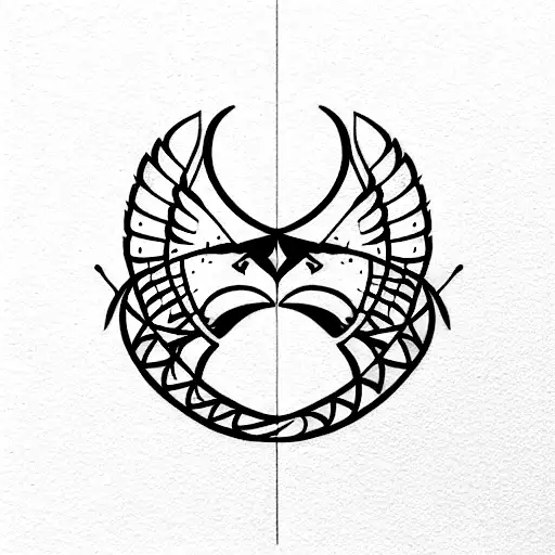 Hugin and Munin tattoo design idea