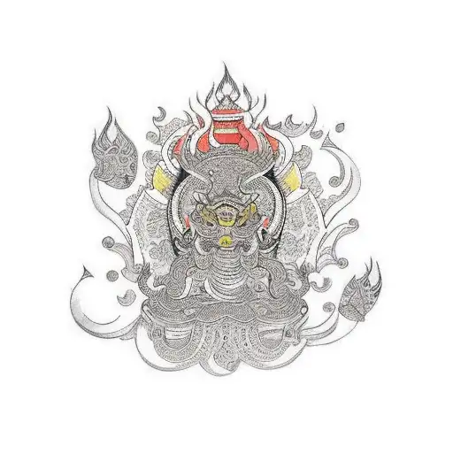 sri lanka tattoo design idea