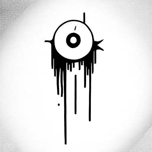 don't let this darkness fool you all lights turned off can be turned on tattoo design idea