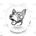 Piebald American Bully tattoo tattoo design idea