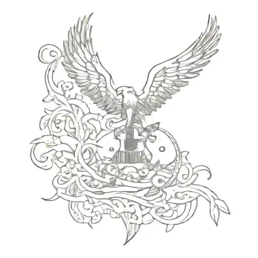 Zach Bryan lyrics tattoo design idea