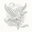 Zach Bryan lyrics tattoo design idea
