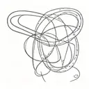 boredom symbol tattoo design idea