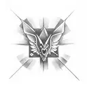 I need something to cover up a 2 x 2 inches tattoo in my tricep  tattoo design idea