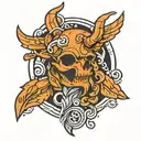 brother hood arm  tattoo design idea