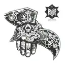 brother hood arm simple tattoo design idea