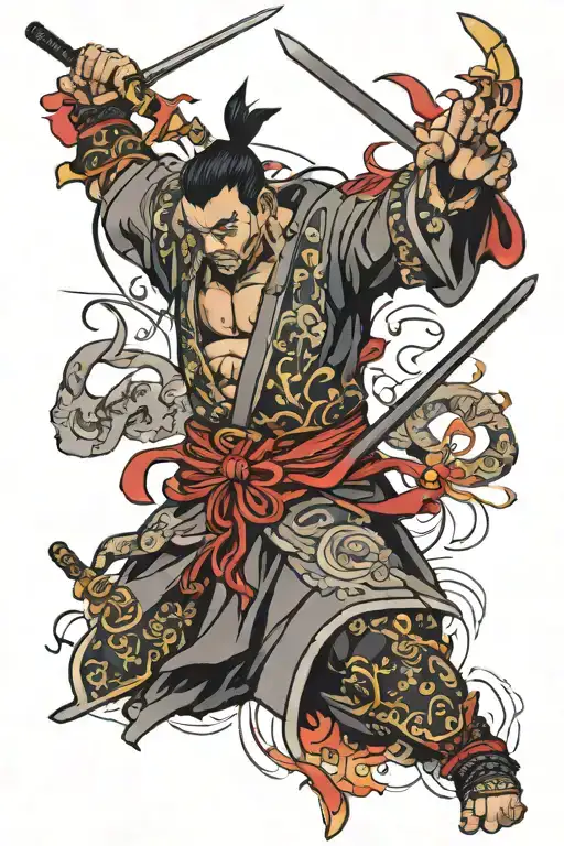 Bushido tattoo design idea
