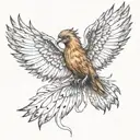 firebird tattoo design idea