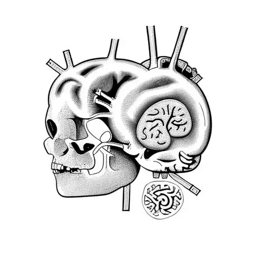 Brain Inked 2533+ Brain And Heart Tattoo Ideas in 2025 - BlackInk AI