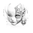 child abuse survivor tattoo design idea