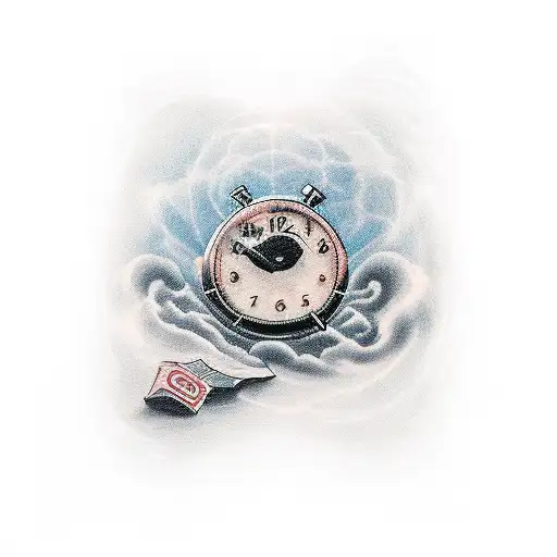 lost my wife. tattoo should remembered me my wife but explain that life is not end and find a way to continue tattoo design idea