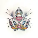 mighty ducks tattoo design idea