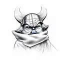 jedi logo tattoo design idea