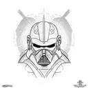 Darth Revan tattoo design idea