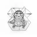 mister oogway tattoo design idea