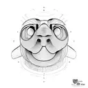 mister oogway tattoo design idea