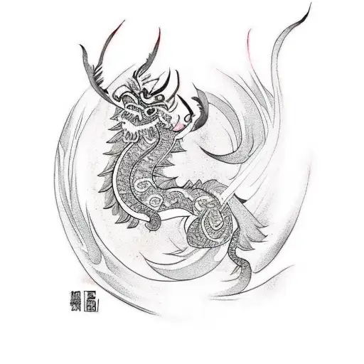 Zuko e aang treinando com os dragões  tattoo design idea