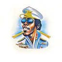 johnny guitar watson album cover tattoo design idea