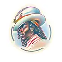 johnny guitar watson album cover tattoo design idea