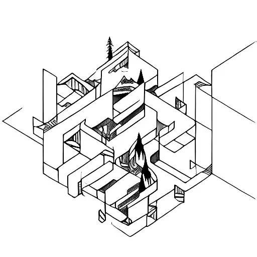 last name Châtelain and Menier tattoo design idea