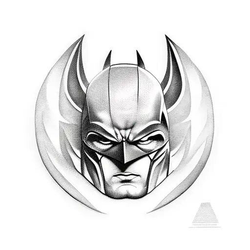 batman tattoo design idea