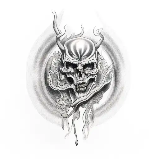 Hades  tattoo design idea