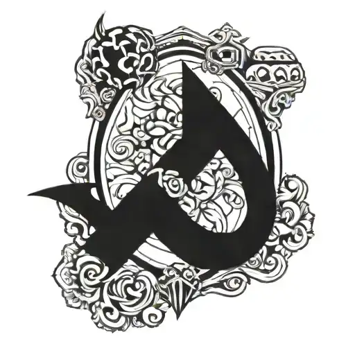 undefeated   tattoo design idea