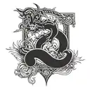 undefeated   tattoo design idea