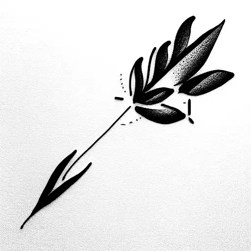 September, April and November birth flowers tattoo design idea