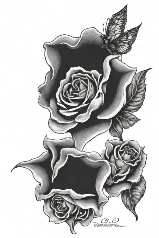 memorial, mom, love you to pieces, heads up penny  tattoo design idea