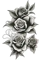 memorial, mom, love you to pieces, heads up penny  tattoo design idea