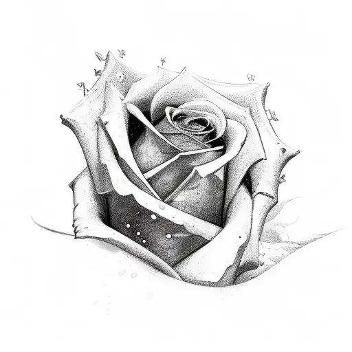rose sleep with war and gamer and Christian  tattoo design idea