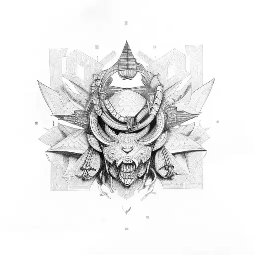 makima from chainsawman tattoo design idea