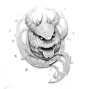 makima from chainsawman tattoo design idea