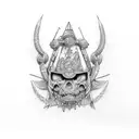 makima from chainsawman tattoo design idea