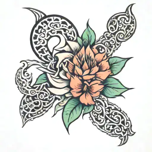Amir prayed tattoo design idea